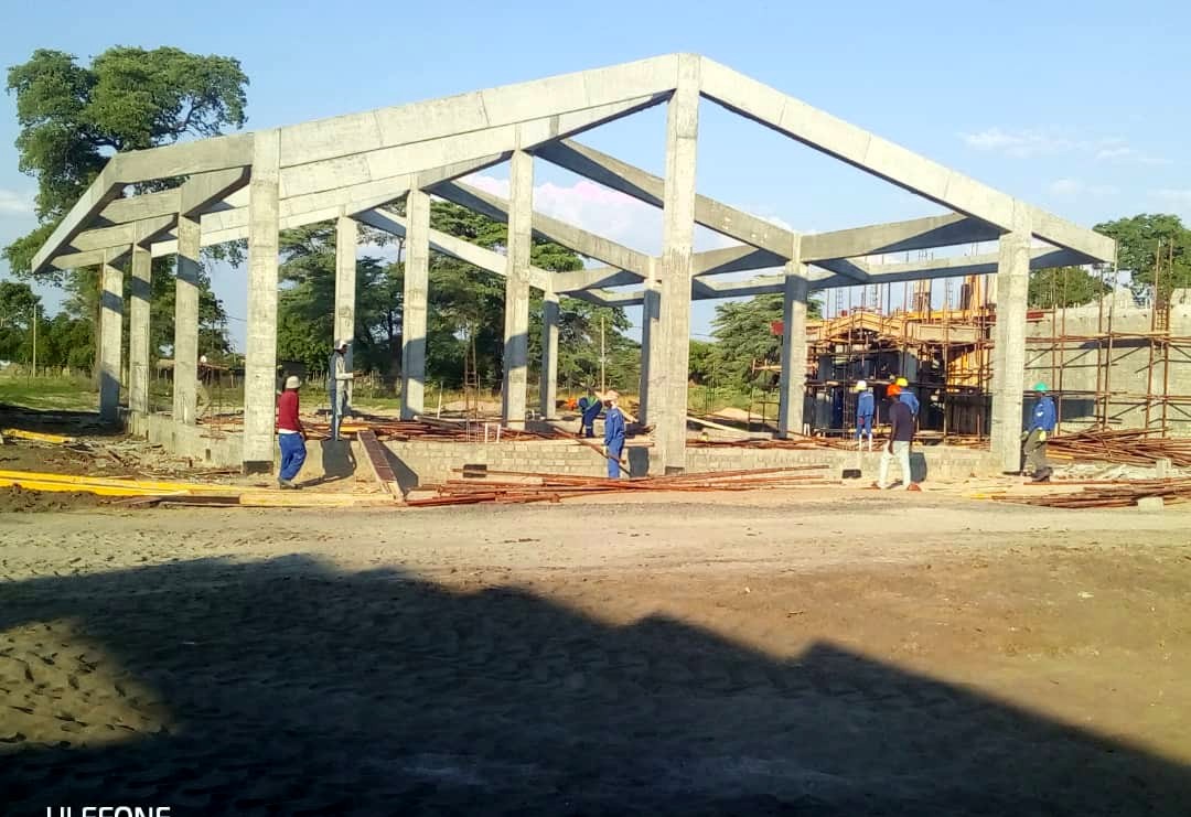 Portal frames at Masokotwane